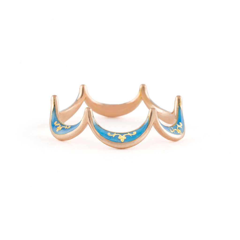 Jado Flora - Royal Turquoise-VIRABYANI